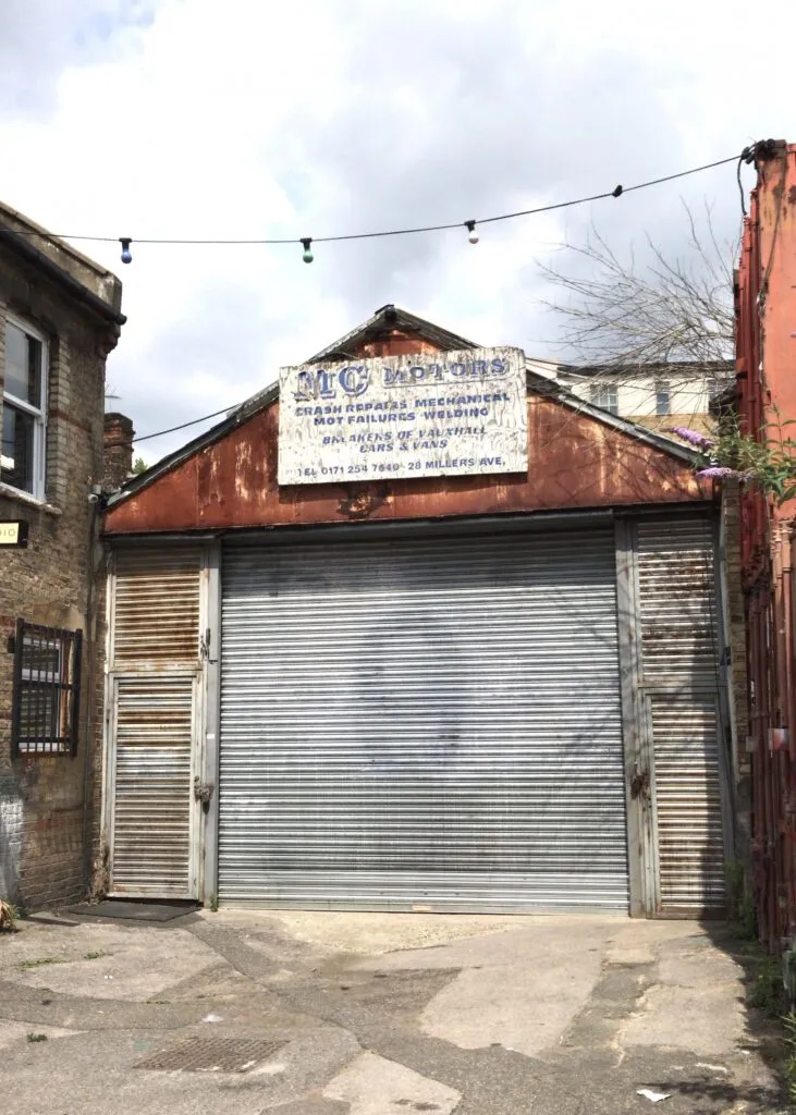 Exterior of MC Motors Photo Studio Wedding Venue