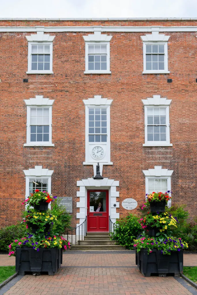 Exterior of West Bridgford Registry Office in Nottingham
