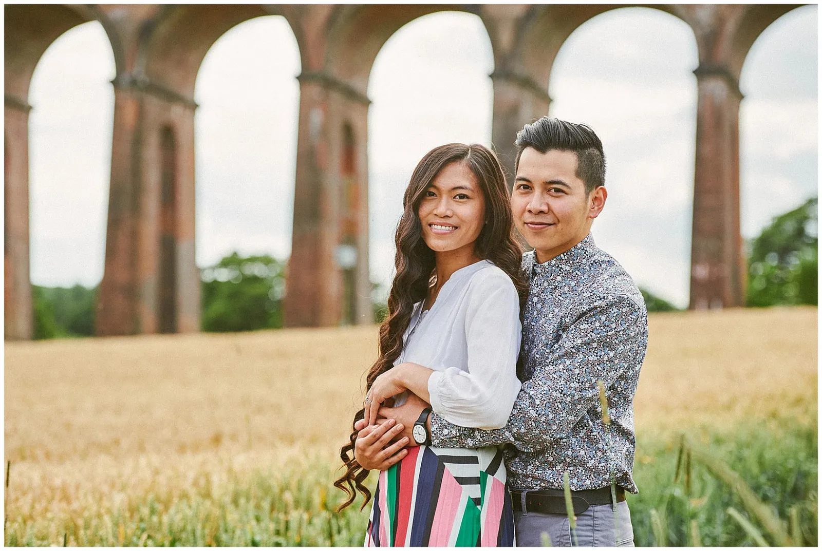 Ouse Valley Viaduct: A Summer Engagement Shoot in Sussex