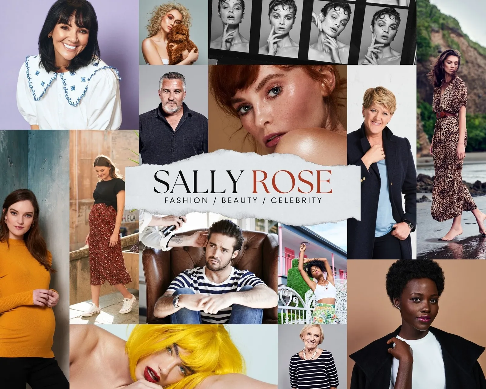 collage of fashion photography by Nottingham photographer sally rose