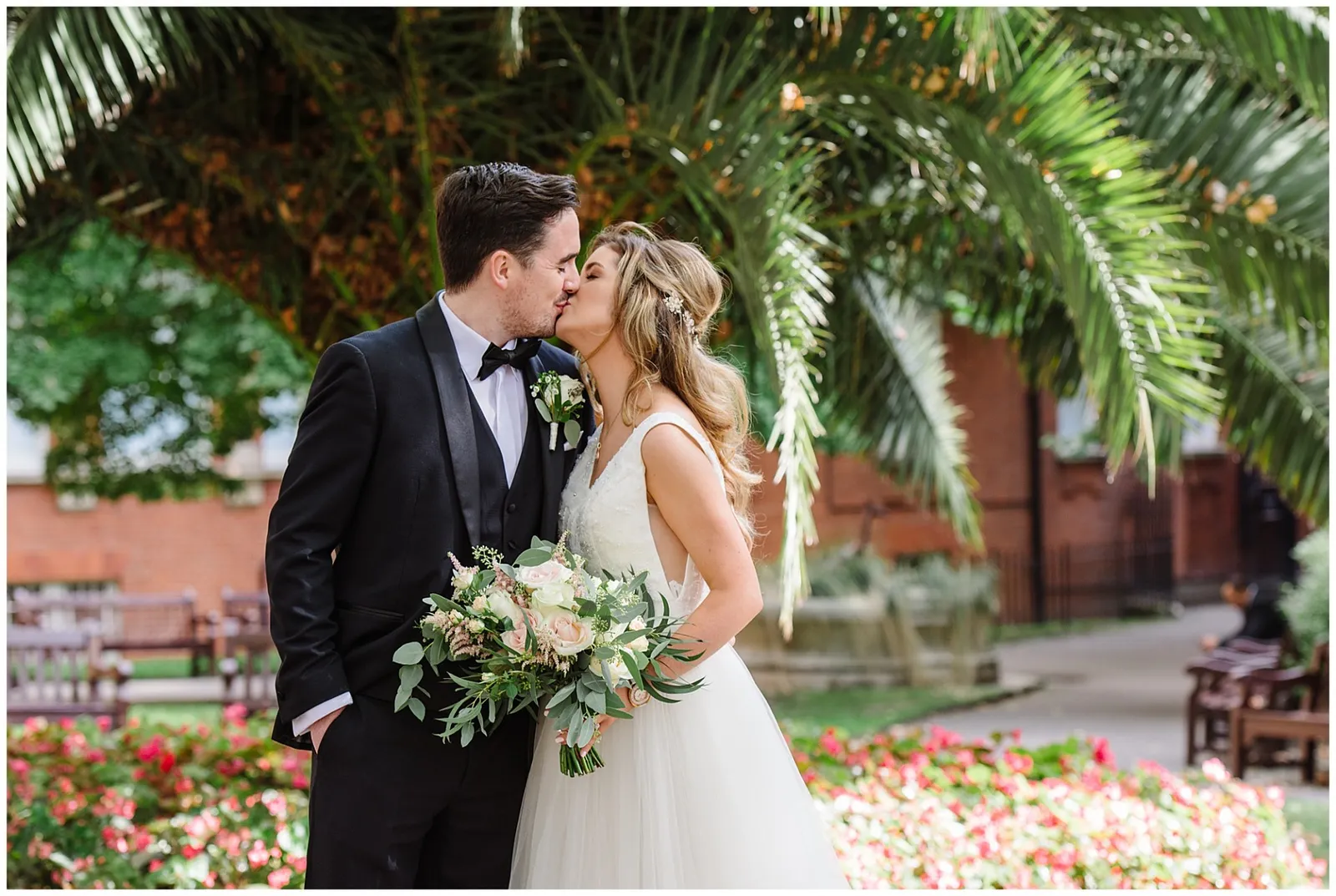 Farm Street Church Wedding with Mount Street Gardens Wedding Photos