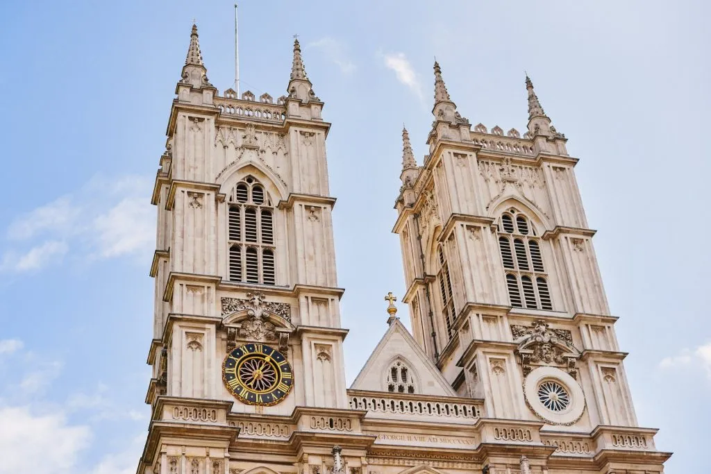 Exterior shot of St Margaret's Church in London City  