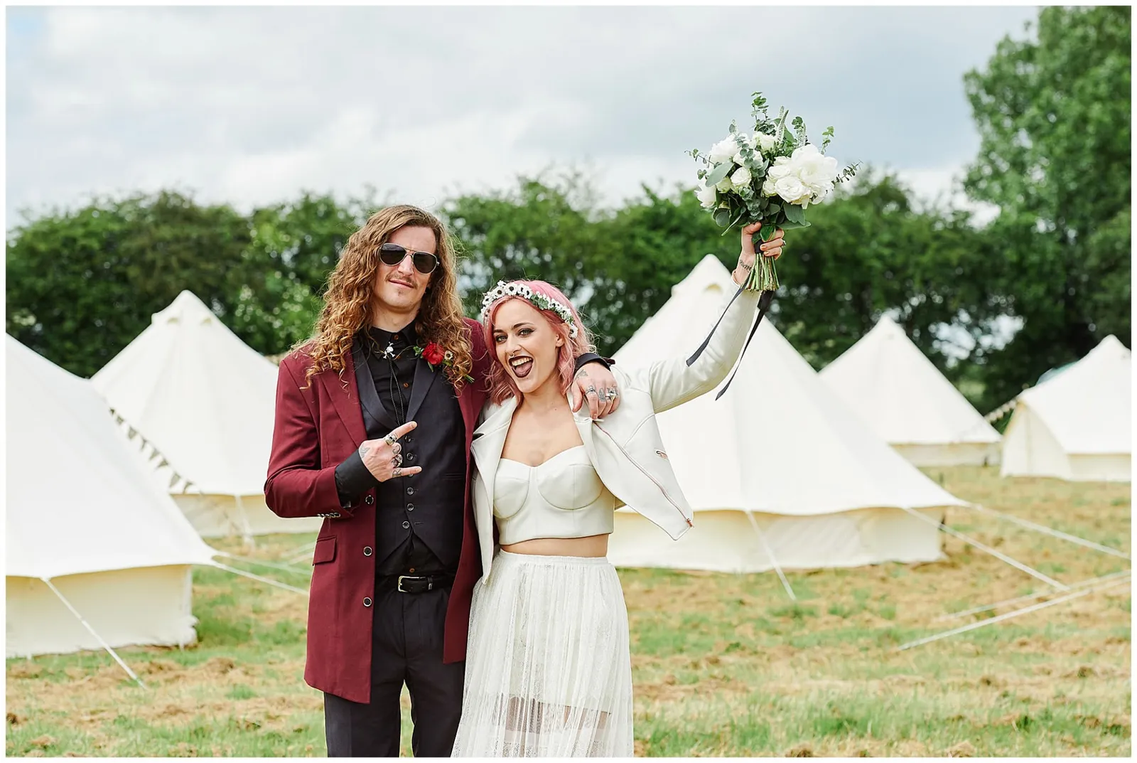 Pheasantry Brewery Wedding: An Outdoor Rock n Roll Wedding with Festival Theme
